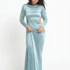Abito Lungo Cut Out - Menta