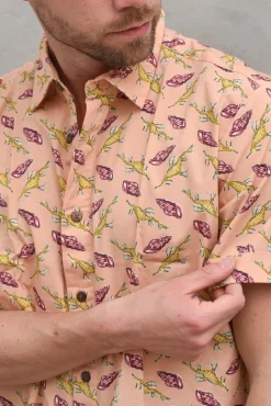 All-Over Printed Hawaiian Shirt