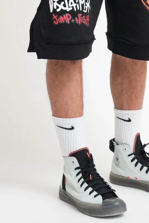 Bermuda Uomo in Felpa - Black
