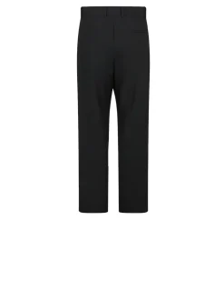 Black Trousers Whit White Logo