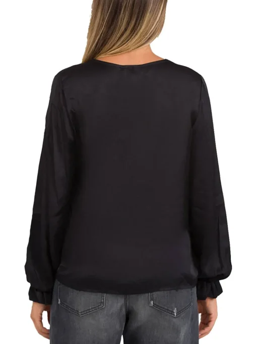 Blusa Scolla V - Nero