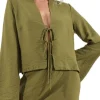 Blusa Spacchi - Olio