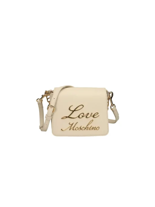 Borsa Pu Grs - Avorio + Chain