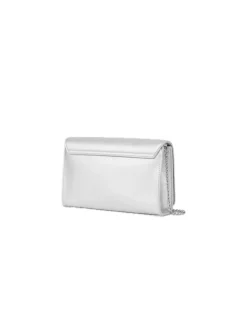 Borsa Pu Grs Metallic Silver - Argento