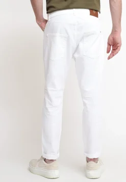 Bull Twisted Joebull Pantalone 5 Tasche - White