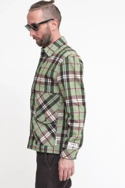 Camicione Quadri - Kiwi