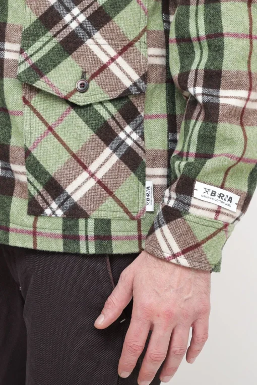Camicione Quadri - Kiwi