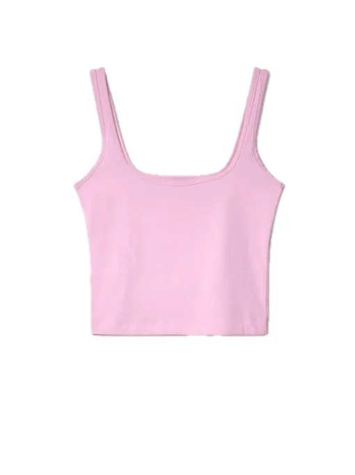 Canotta In Bielastico - Rosa Tiariè