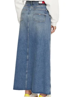Claire Maxi Skirt - Denim Medium