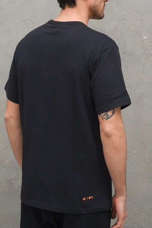 Crewneck T-shirt - BLK