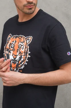 Crewneck T-shirt - BLK