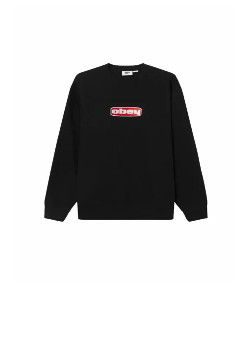 Dago Crew Fleece - Black