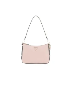 Daryna Top Zip Shoulder Bag - Rose