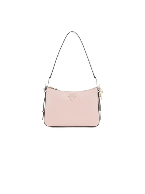 Daryna Top Zip Shoulder Bag - Rose