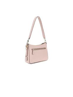 Daryna Top Zip Shoulder Bag - Rose