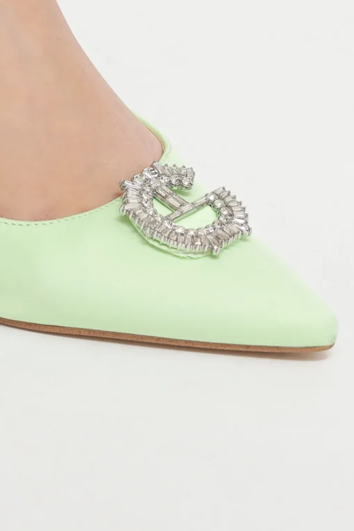 Decollette Slingback - Verde