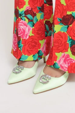 Decollette Slingback - Verde
