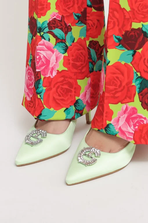 Decollette Slingback - Verde