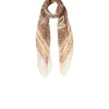 Ecs Foulard Leopard 120x120 - Pale Yellow