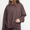 Felpa Giro - Marrone