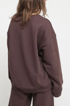 Felpa Giro - Marrone