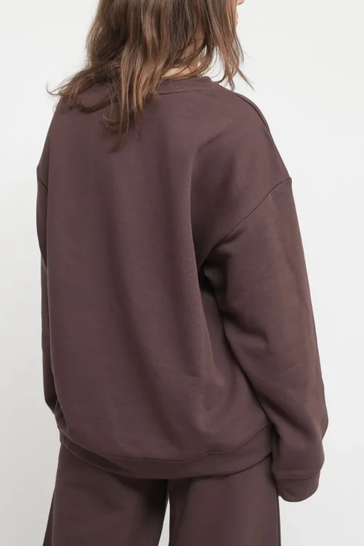 Felpa Giro - Marrone