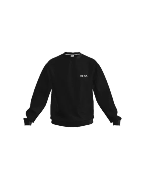 Felpa Girocollo - Nero