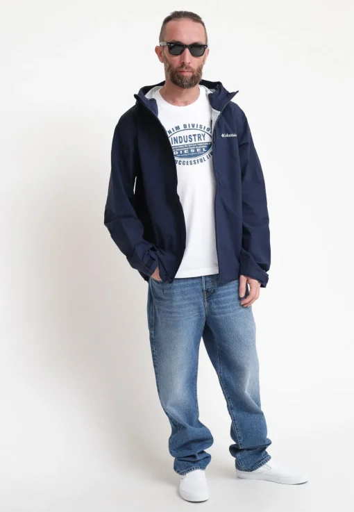 Giacca shell impermeabile Ampli-Dry - Collegiate Navy