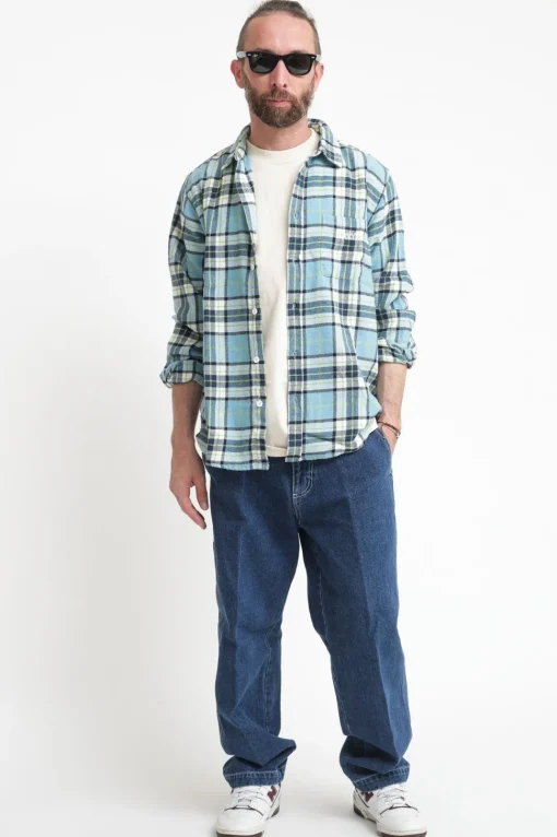 Hardwork Carpenter Denim - Stonewash Indigo