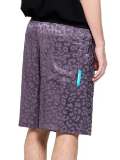 Hydra Short - Purple Leopard Grey