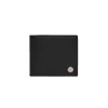Jeans Hardware Bifold W/Coin - Black