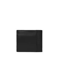 Jeans Hardware Bifold W/Coin - Black