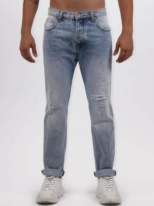 Jeans Regular Colore Unico