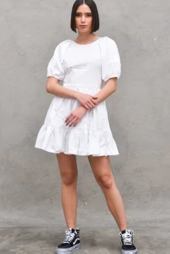 Ladies Dress - White
