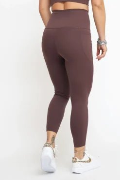 Ladies Leggins - Chocolate