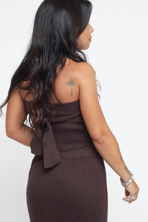 Ladies Top - Brown