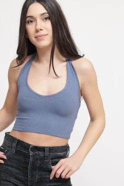 Ladies Top - Moon Light Blue