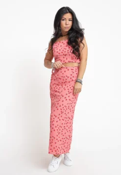 Ladies Top - Pink Strawberry