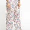 Ladies Trousers Painted multi Floral