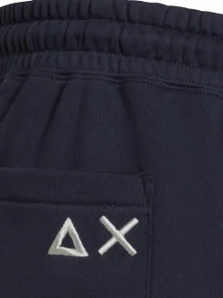 Long Pant Cotton Fl - Navy Blue