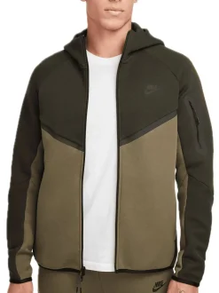 M Nk Tch Flc Fz Wr Hoodie - Sequoia