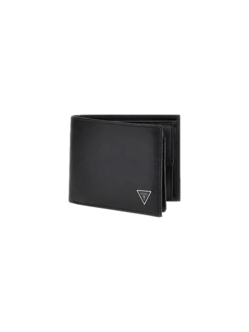 Madrid Billfold W Coin Pocket - Black