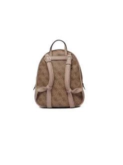 Manhattan Backpack - Latte Logo