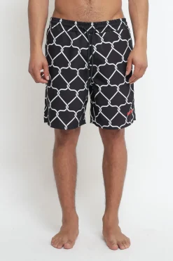 Net Boardshort - Black
