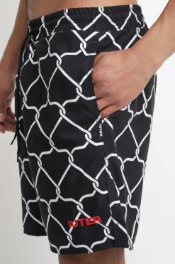 Net Boardshort - Black