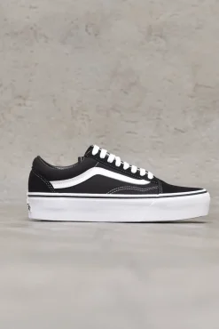 Old Skool Platform - Black/White