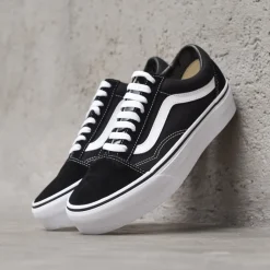Old Skool Platform - Black/White