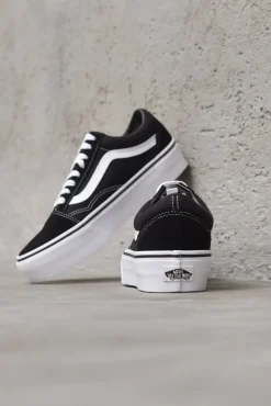 Old Skool Platform - Black/White