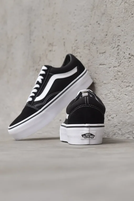 Old Skool Platform - Black/White