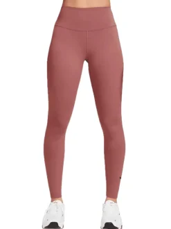 One Women's High Waisted Leggings - Canyon Pink